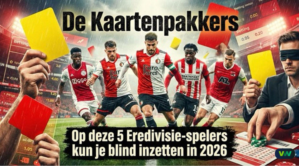 De Kaartenpakkers van de Eredivisie 2025/2026