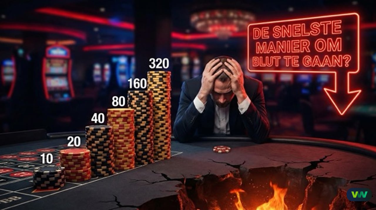 Snelste manier om blut te gaan (Martingale Systeem)