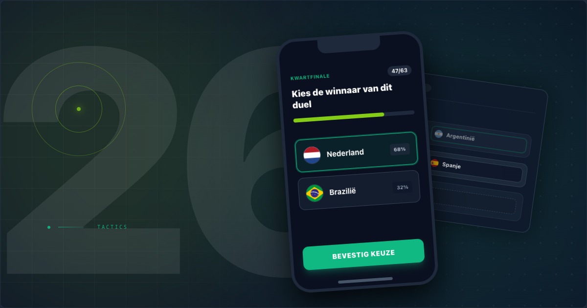 Nieuwe WK 2026 Tool achtergrond