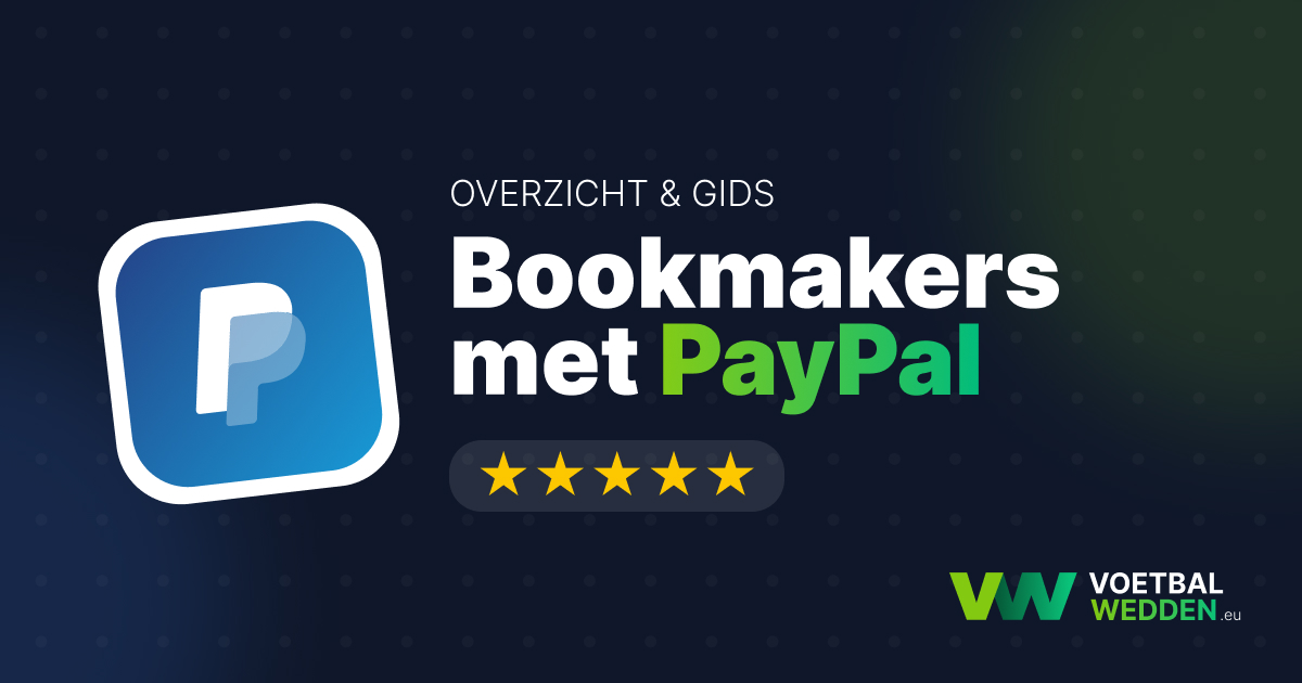 Overzicht van legale bookmakers met PayPal voor veilig en snel storten