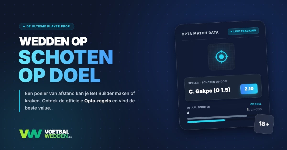 Wedden op Schoten op Doel - officiële regels, Opta-data en value tips