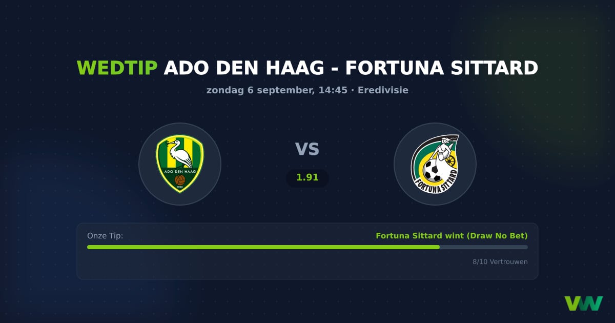 ADO Den Haag vs Fortuna Sittard: Tactisch Contrast