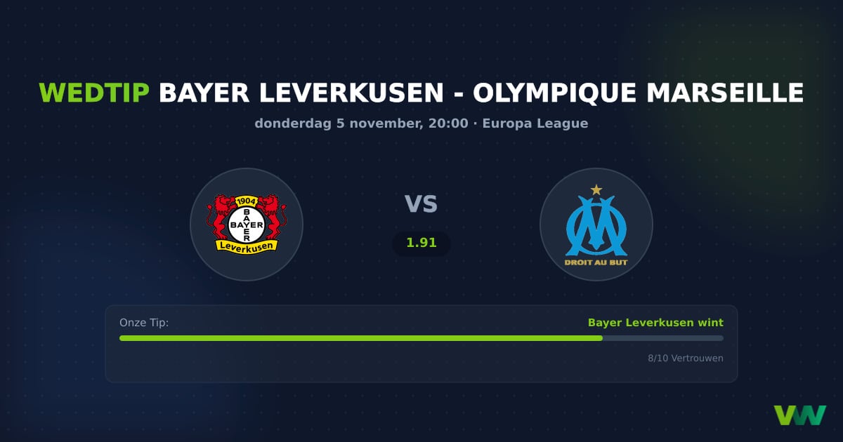 Bayer Leverkusen vs Olympique Marseille: Duitse zegereeks