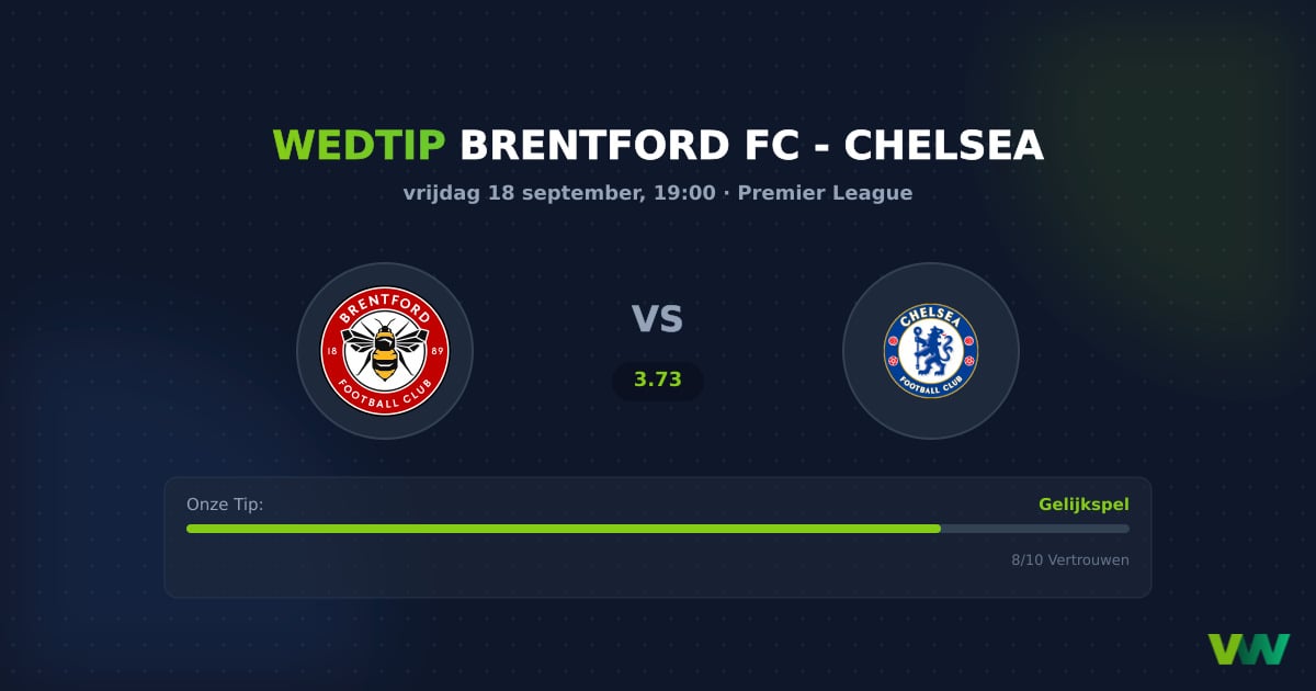 Brentford FC vs Chelsea: Tactisch duel in Premier League