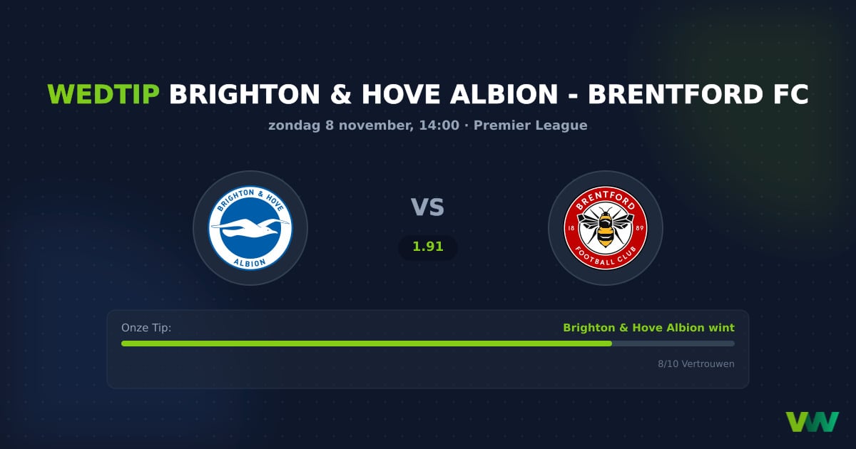 Brighton & Hove Albion vs Brentford FC: PL Vorm