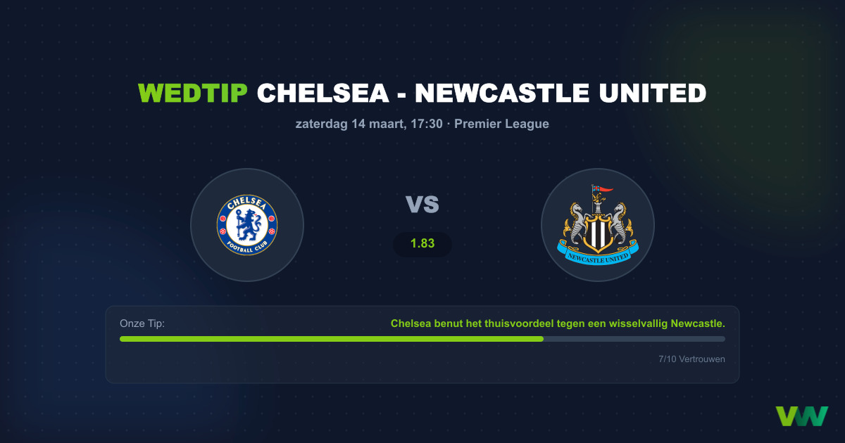 Wedtip Chelsea - Newcastle United (Premier League)