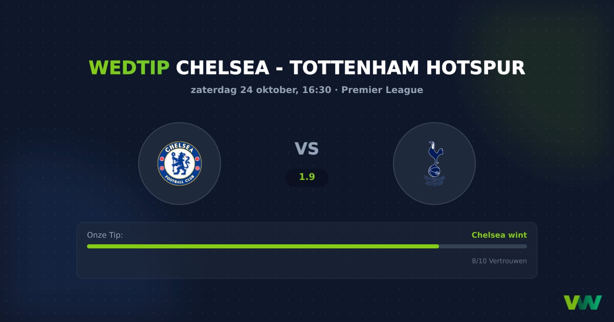 Chelsea vs Tottenham Hotspur: PL-derby tactisch ontleed