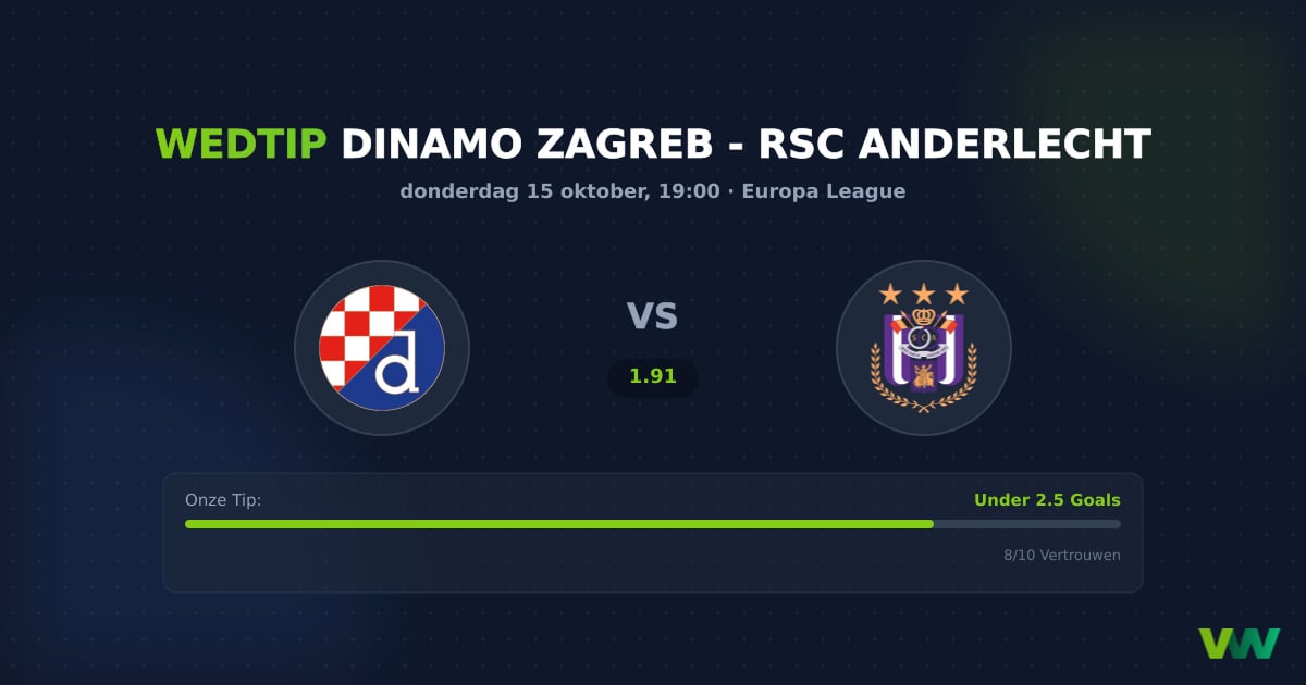 Dinamo Zagreb vs RSC Anderlecht: Europa League contrast