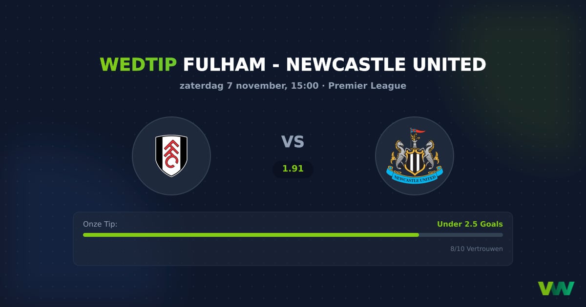 Fulham vs Newcastle United: Tactisch contrast in de PL