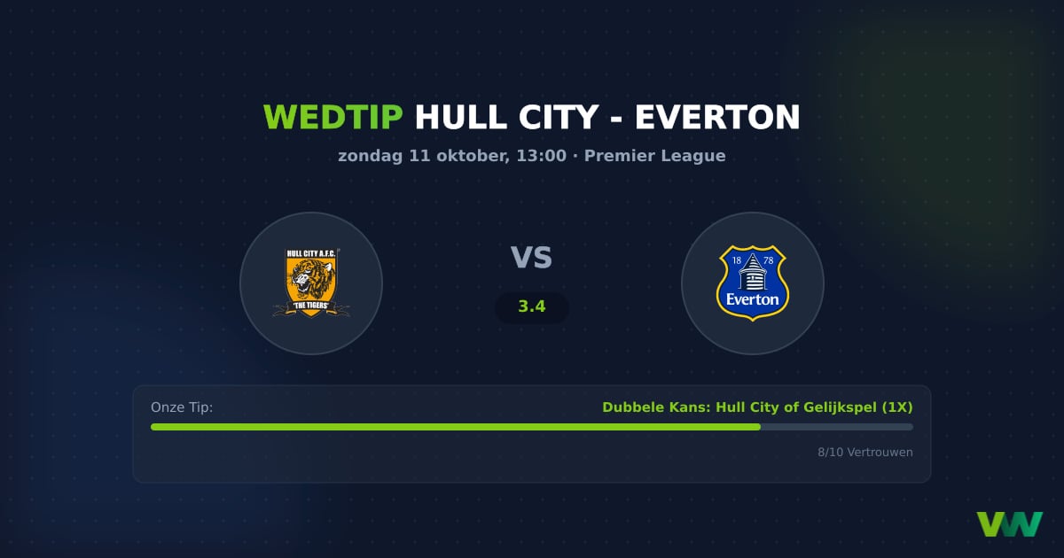 Hull City vs Everton: Tactisch contrast in Premier League