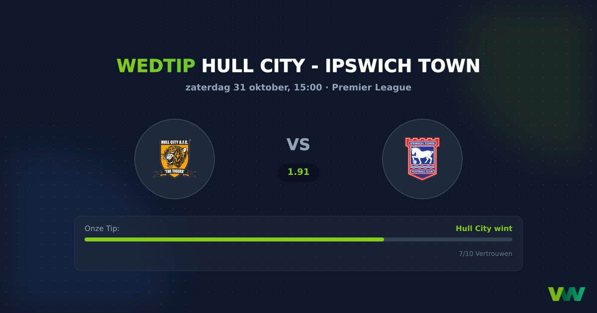 Hull City vs Ipswich Town: Thuisvoordeel in PL-middenmoot