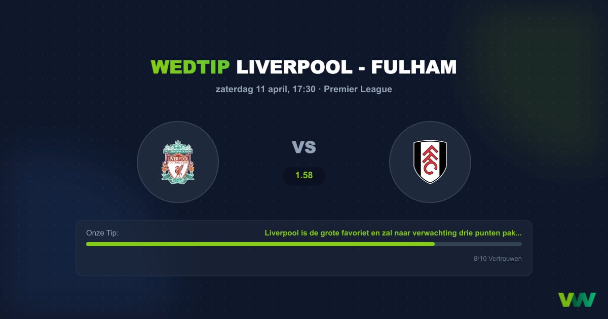 Liverpool vs Fulham: Reds jagen op winst op Anfield