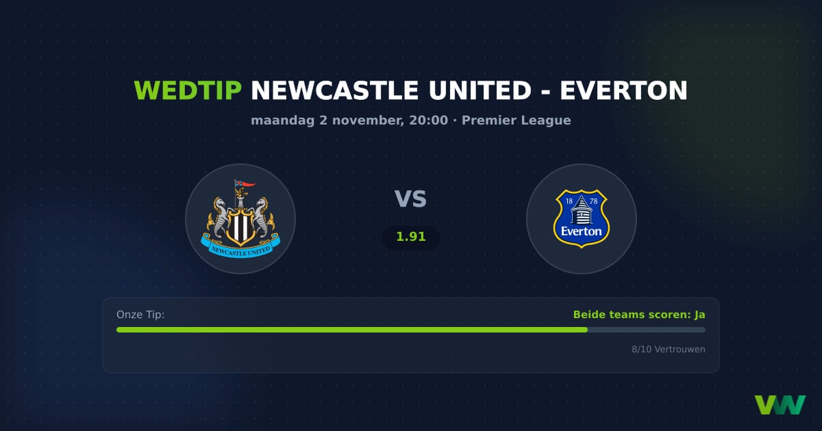 Newcastle United vs Everton: Contrast in de Premier League