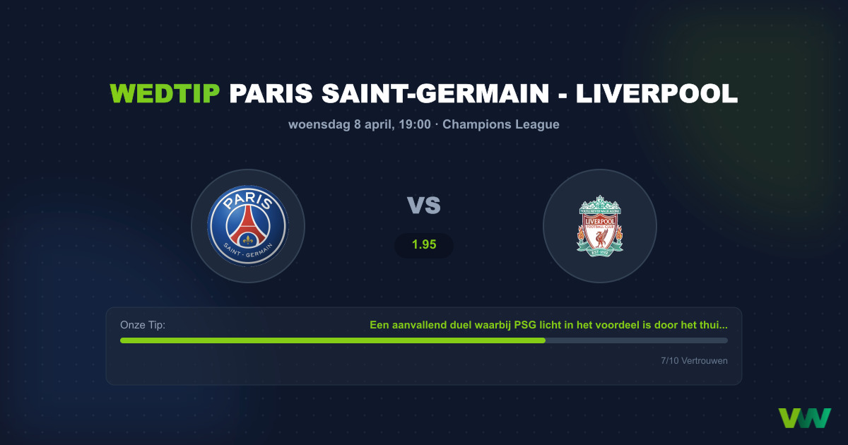 PSG vs Liverpool: Champions League Spektakel in Parijs