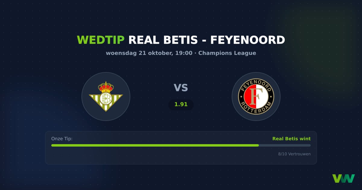 Real Betis vs Feyenoord: Spaanse suprematie in CL