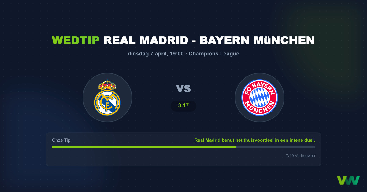 Real Madrid vs Bayern München: Champions League Kraker