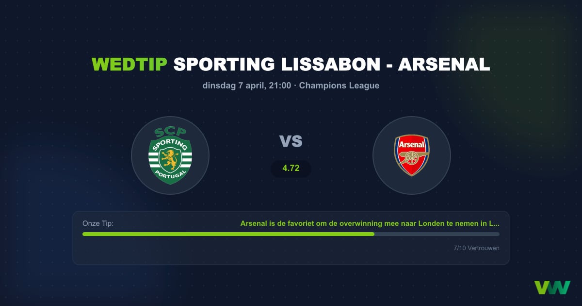 Voorbeschouwing: Sporting Lisbon vs Arsenal - CL 2026
