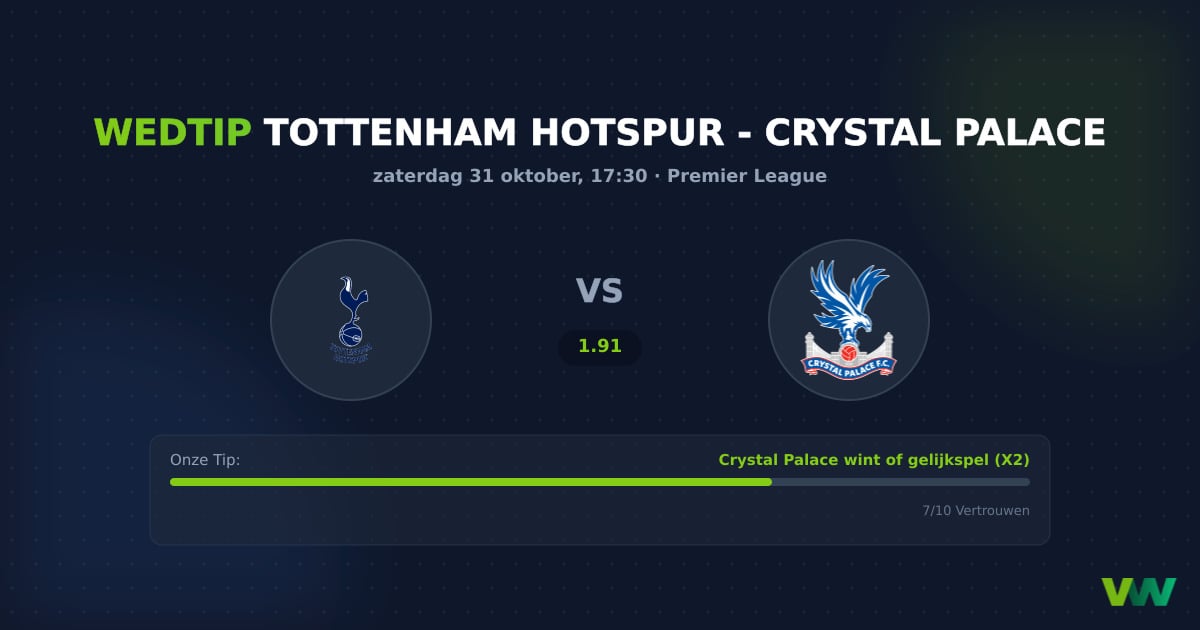 Tottenham Hotspur vs Crystal Palace: PL-derby in crisis