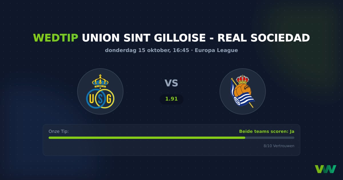 Union Sint Gilloise vs Real Sociedad: Tactisch EL-duel