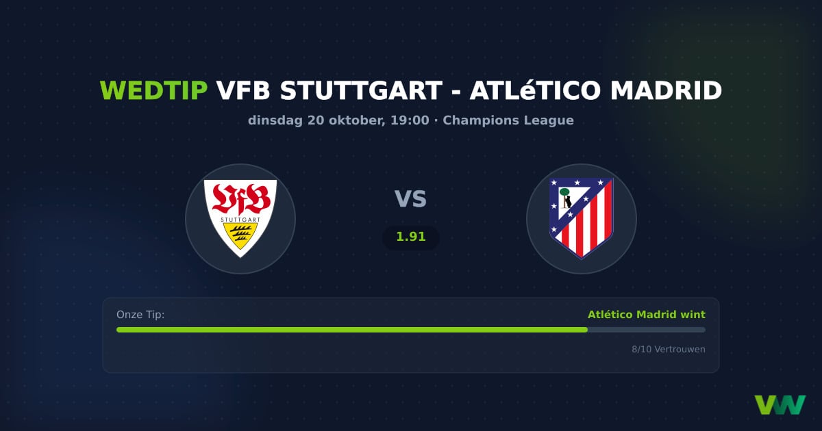 VfB Stuttgart vs Atlético Madrid: Spaanse vorm domineert
