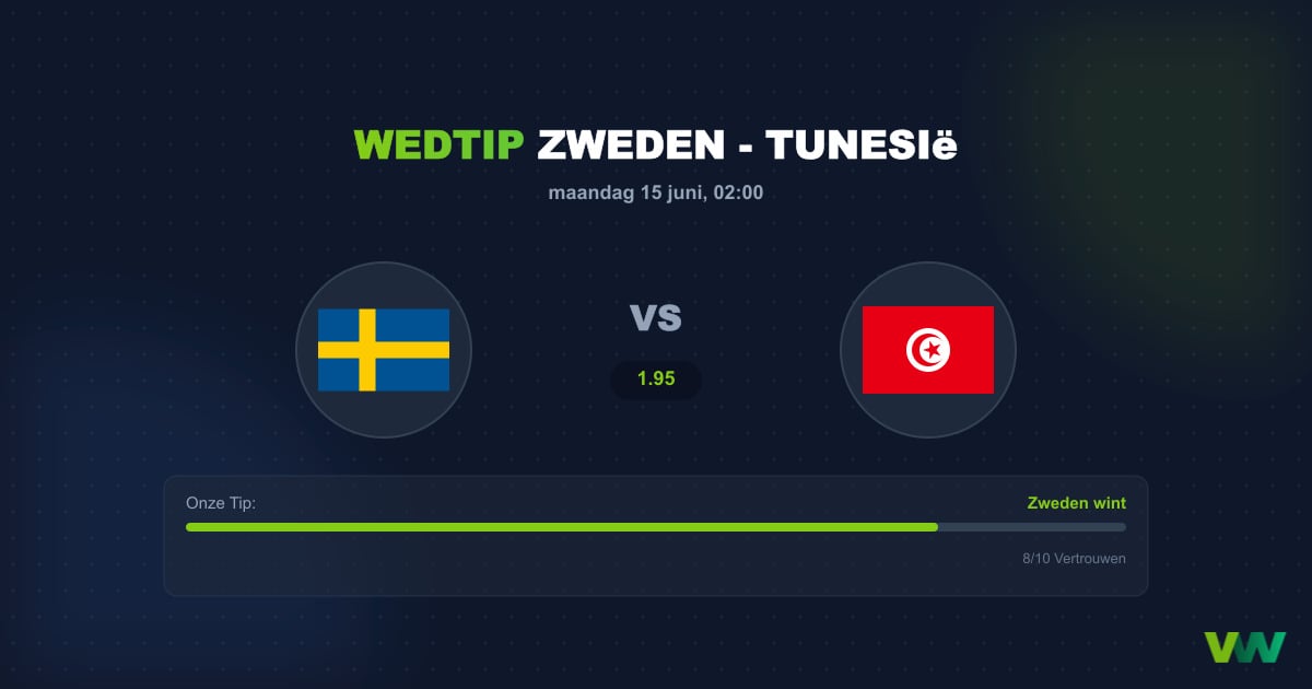 Zweden vs Tunesië WK 2026: Noordse kansen tegen Afrikaanse veerkracht