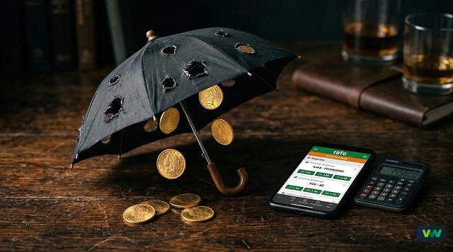 Waarom je weddenschap 'verzekeren' op de lange termijn geld kost