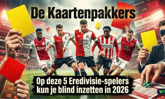 De Kaartenpakkers van de Eredivisie 2025/2026