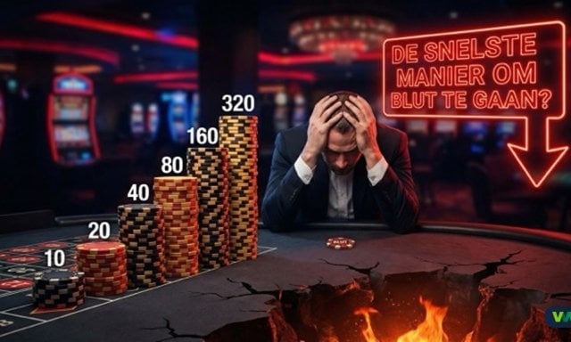 Snelste manier om blut te gaan (Martingale Systeem)