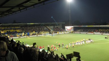 Cambuur laat weer uitsupporters toe na vuurwerkincident met Feyenoord-fans