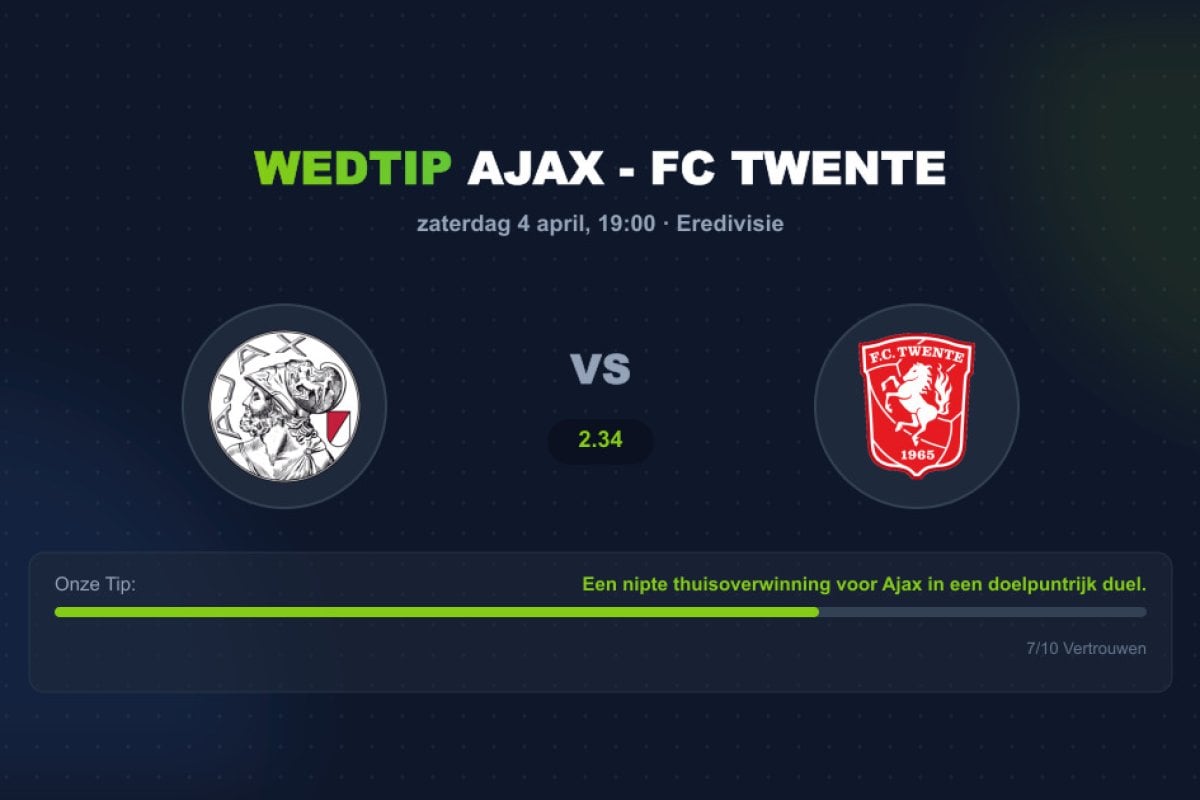 Ajax vs FC Twente: Krijgt Ajax revanche in de Arena?