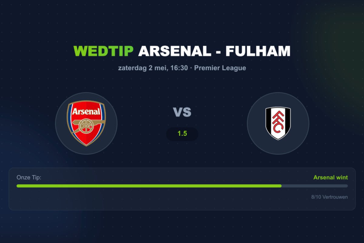 Arsenal vs Fulham: Koploper ontvangt stugge middenmoter