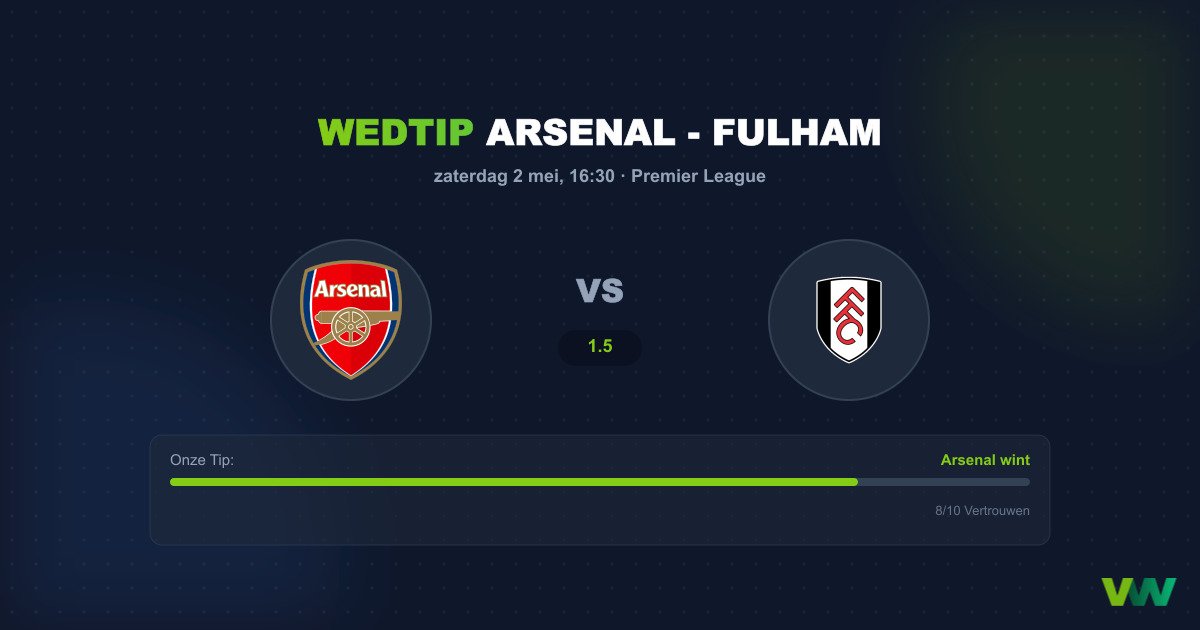 Arsenal vs Fulham: Koploper ontvangt stugge middenmoter