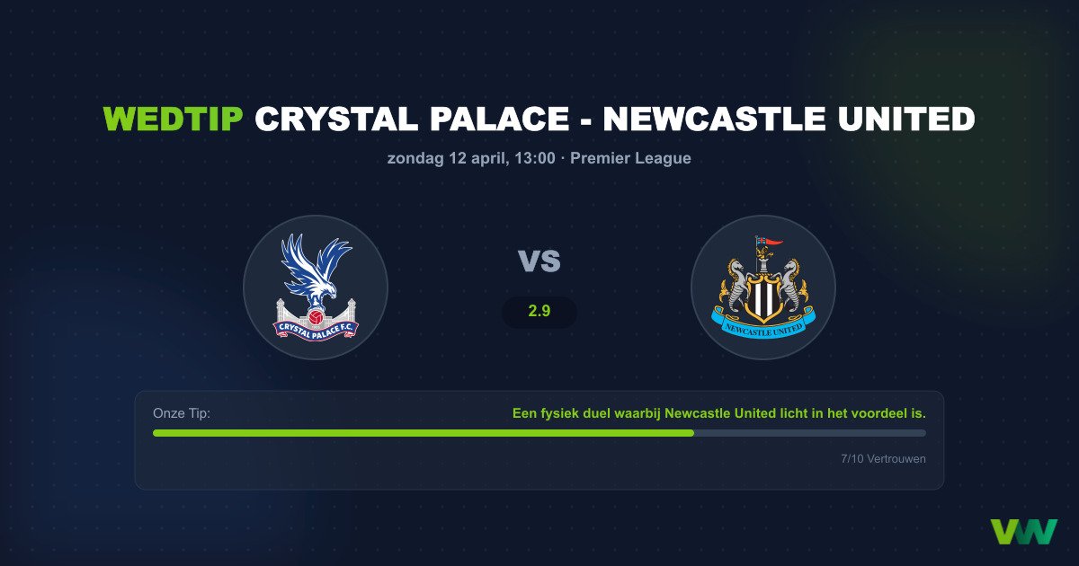Voorbeschouwing: Crystal Palace vs Newcastle United
