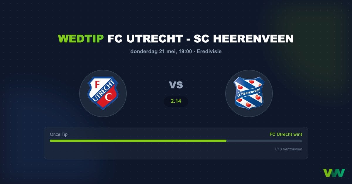 FC Utrecht vs sc Heerenveen: Spanning in de Galgenwaard