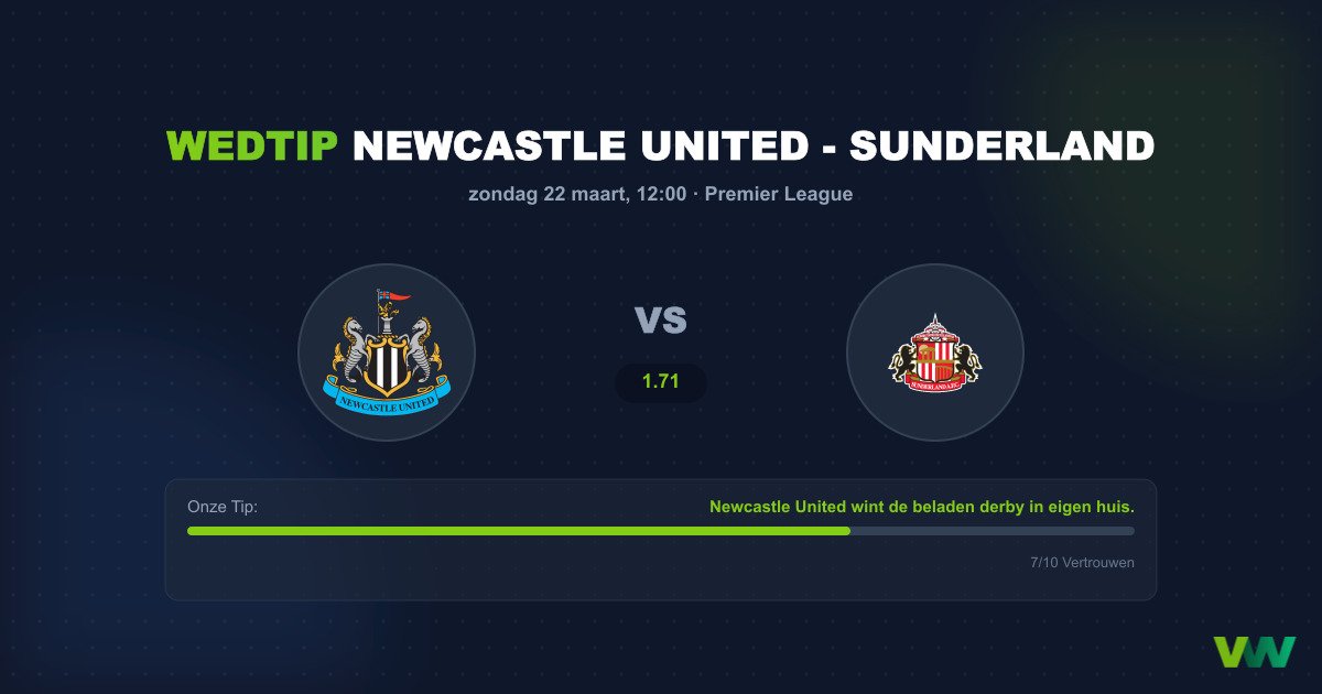 Newcastle vs Sunderland: Tyne-Wear Derby Voorspelling