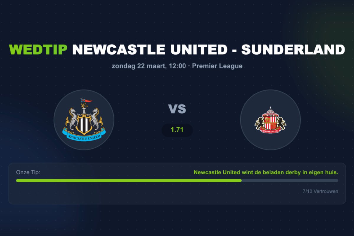 Newcastle vs Sunderland: Tyne-Wear Derby Voorspelling