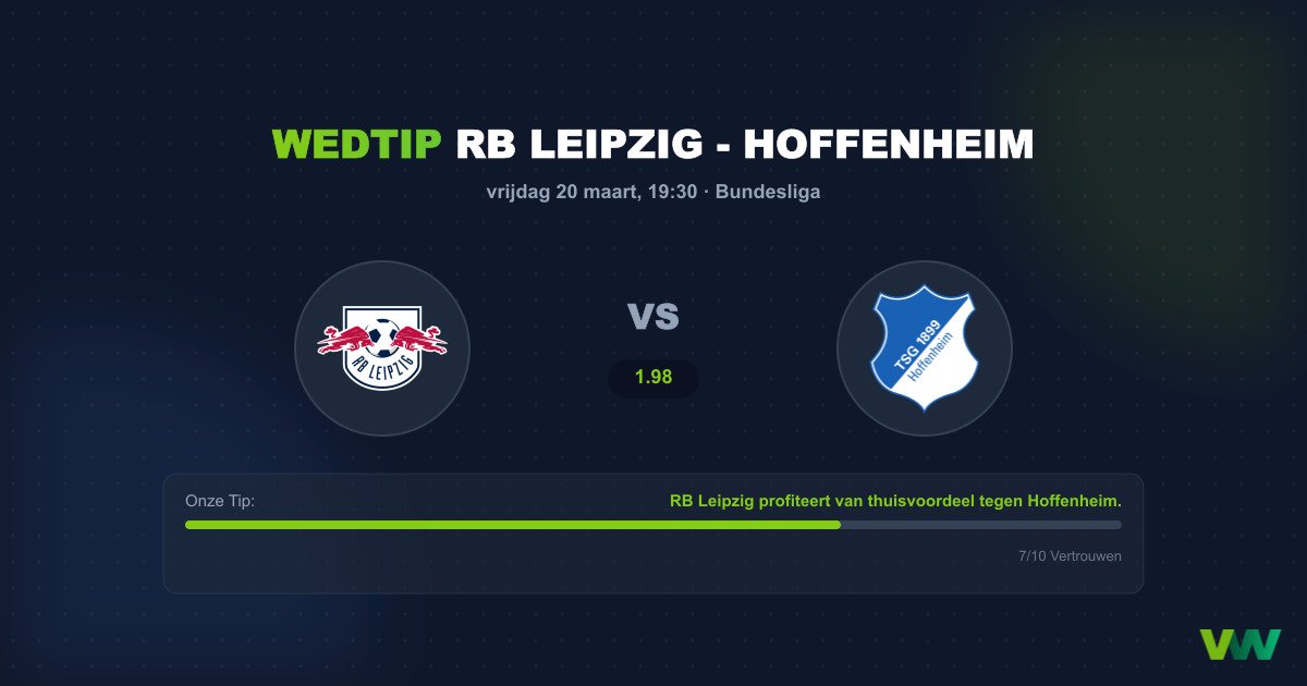 Hoffenheim vs Wolfsburg: Analyse en Wedtips