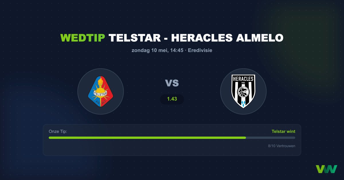 Voorbeschouwing: Telstar tegen Heracles Almelo