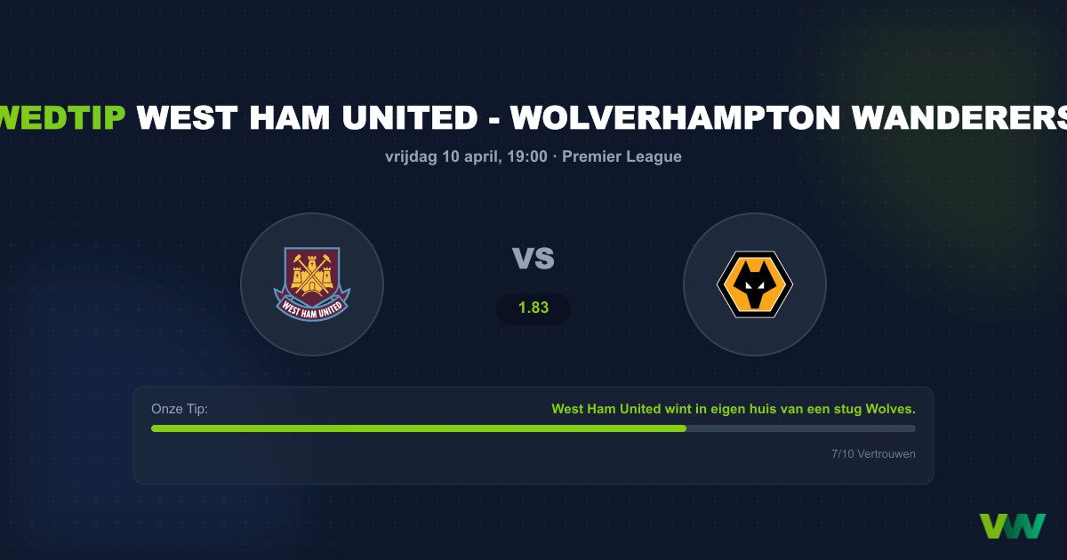 West Ham vs Wolves: Hammers jagen op Europese tickets