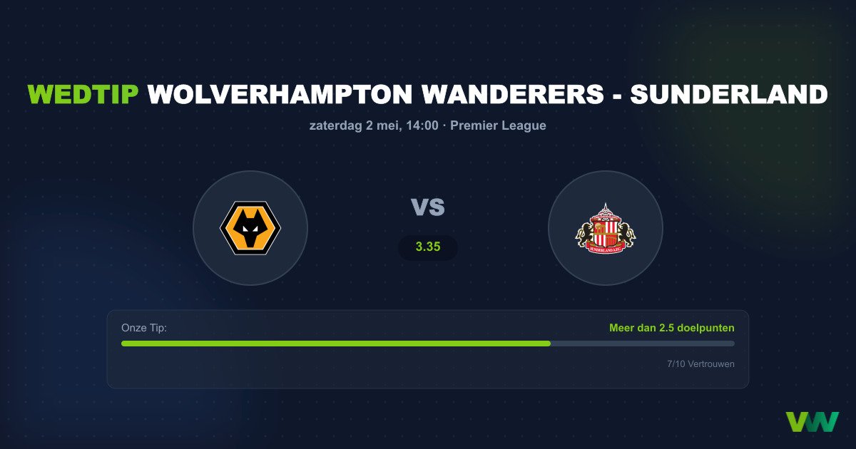 Wolves vs Sunderland: Cruciaal Duel in Molineux